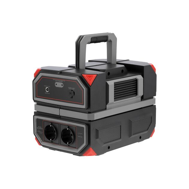 Зарядная станция YATO 504 Втч, выход 600/1200 Вт, порты 230V AC, USB, фото  | SNABZHENIE.com.ua