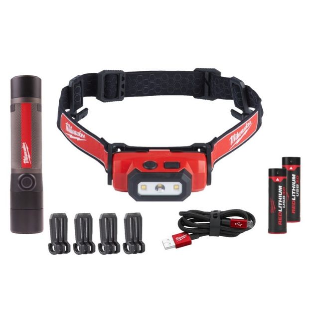 Компактный аккумуляторный светодиодный фонарь MILWAUKEE L4 FMHL2LED-302, фото  | SNABZHENIE.com.ua