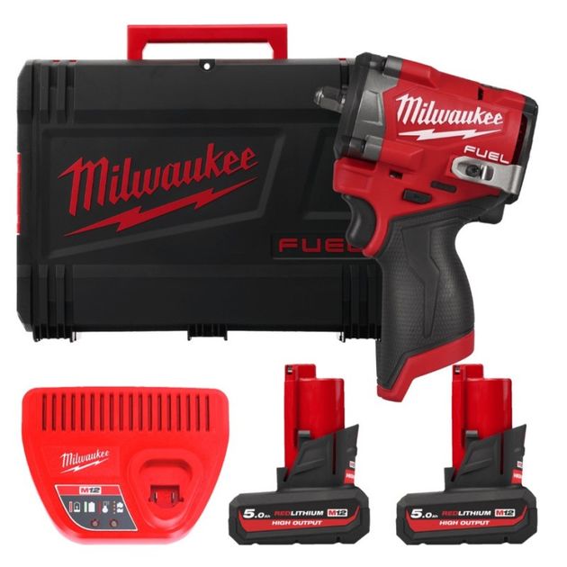 Гайковерт аккумуляторный MILWAUKEE M12 FCIWF38G3-502X, фото  | SNABZHENIE.com.ua