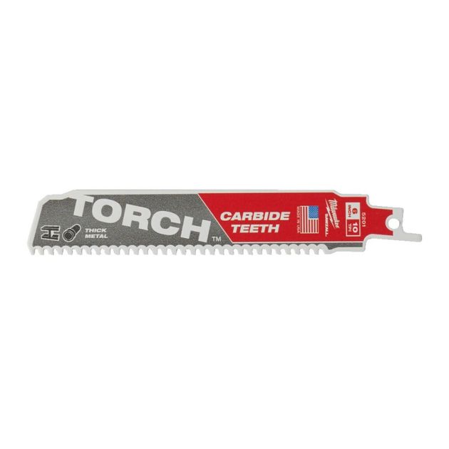 Полотно для сабельної пилки TORCH CARBIDE MILWAUKEE, 150/2,5 мм, (5 шт.), (метал), фото  | SNABZHENIE.com.ua