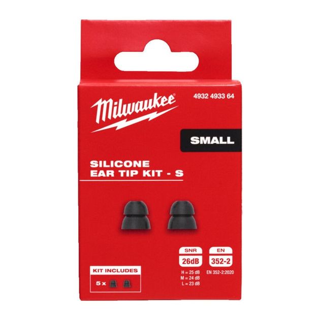 Сменные силиконовые амбушюры RLEPB MILWAUKEE, 2 слоя, 5 пар, S, фото , изображение 2 | SNABZHENIE.com.ua Сменные силиконовые амбушюры RLEPB MILWAUKEE, 2 слоя, 5 пар, S, фото , изображение 2 | SNABZHENIE.com.ua