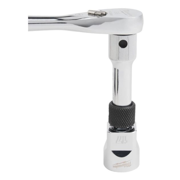 Удлинитель хромированный ⅜″ с фиксатором MILWAUKEE, 76мм, фото , изображение 2 | SNABZHENIE.com.ua Удлинитель хромированный ⅜″ с фиксатором MILWAUKEE, 76мм, фото , изображение 2 | SNABZHENIE.com.ua