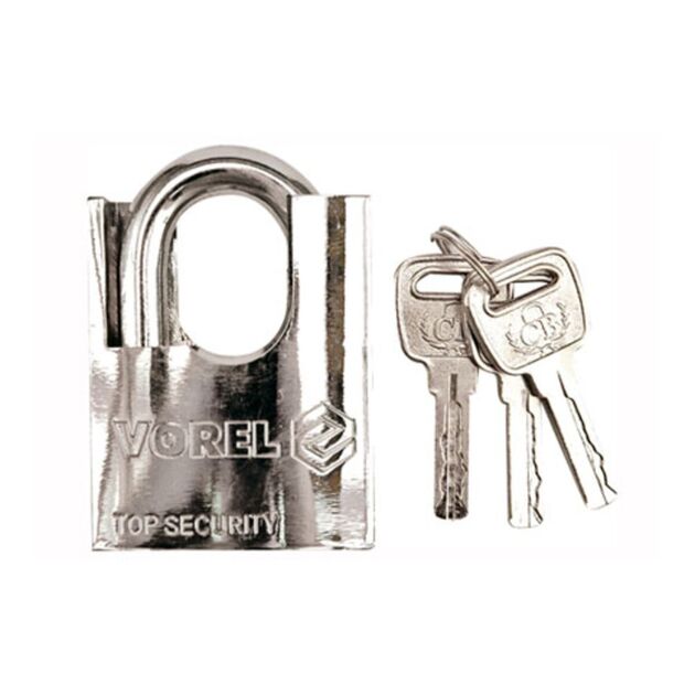 Замок навісний VOREL CrV, 60 мм, фото  | SNABZHENIE.com.ua