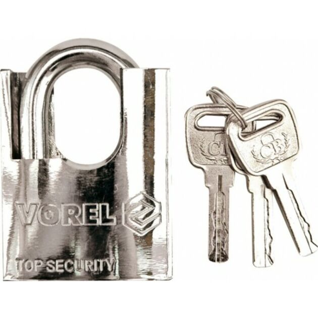Замок навісний VOREL CrV, 70 мм, фото  | SNABZHENIE.com.ua