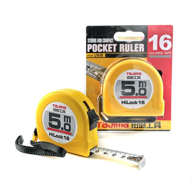 Рулетка строительная TAJIMA HI LOCK 5м х 16мм, фото , изображение 10 | SNABZHENIE.com.ua Рулетка строительная TAJIMA HI LOCK 5м х 16мм, фото , изображение 10 | SNABZHENIE.com.ua