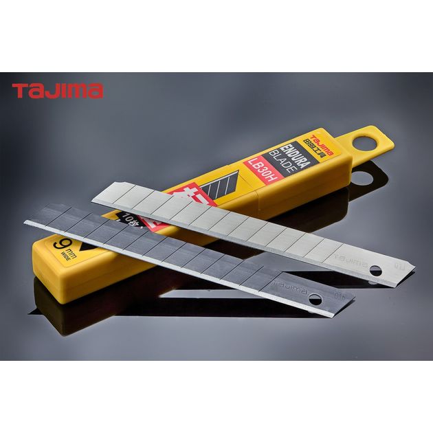 Лезвия TAJIMA 9 мм ультра прочные сегментные 10 шт, фото , изображение 2 | SNABZHENIE.com.ua Лезвия TAJIMA 9 мм ультра прочные сегментные 10 шт, фото , изображение 2 | SNABZHENIE.com.ua
