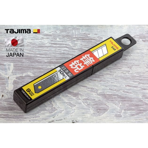 Лезвия для ножа 9 мм TAJIMA CB30KH, 10 шт, ультра острые, фото , изображение 7 | SNABZHENIE.com.ua Лезвия для ножа 9 мм TAJIMA CB30KH, 10 шт, ультра острые, фото , изображение 7 | SNABZHENIE.com.ua