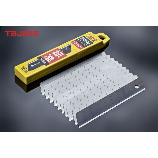 Лезвия сегментные TAJIMA 18 мм (Япония) LB50H, 10 шт, фото , изображение 6 | SNABZHENIE.com.ua Лезвия сегментные TAJIMA 18 мм (Япония) LB50H, 10 шт, фото , изображение 6 | SNABZHENIE.com.ua