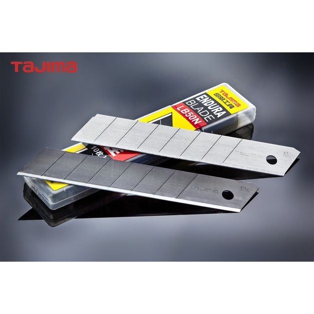 Лезвия для ножа 18 мм TAJIMA LB50N (Япония) 10 шт. сегментные, фото  | SNABZHENIE.com.ua