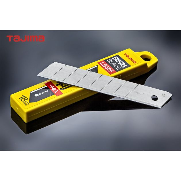Лезвия TAJIMA 18 мм ультраострые сегментные, 10 шт, Япония 1102-0689, фото , изображение 4 | SNABZHENIE.com.ua Лезвия TAJIMA 18 мм ультраострые сегментные, 10 шт, Япония 1102-0689, фото , изображение 4 | SNABZHENIE.com.ua