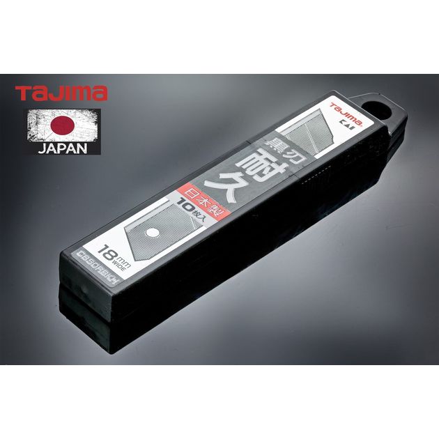 Лезвия TAJIMA 18 мм черные сегментные (10 шт) для ножа CB50RBKH, фото , изображение 7 | SNABZHENIE.com.ua Лезвия TAJIMA 18 мм черные сегментные (10 шт) для ножа CB50RBKH, фото , изображение 7 | SNABZHENIE.com.ua