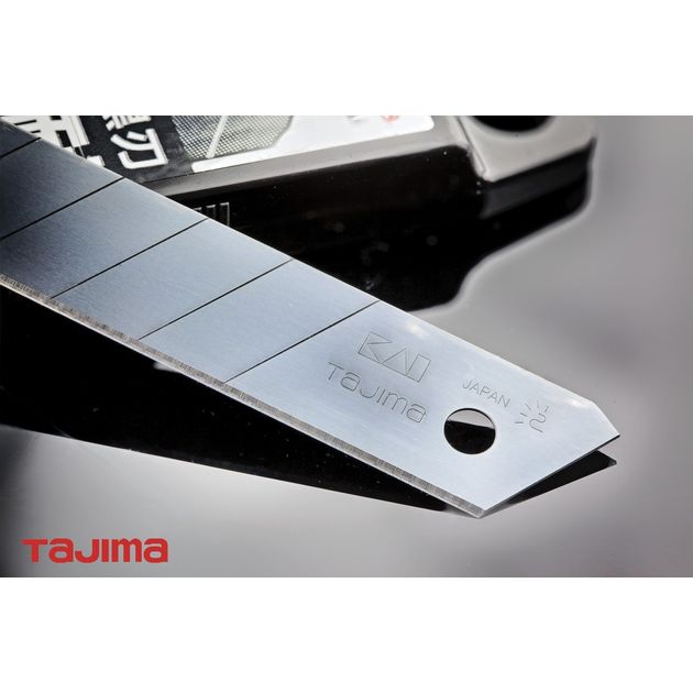 Лезвия TAJIMA 18 мм черные сегментные (10 шт) для ножа CB50RBKH, фото , изображение 6 | SNABZHENIE.com.ua Лезвия TAJIMA 18 мм черные сегментные (10 шт) для ножа CB50RBKH, фото , изображение 6 | SNABZHENIE.com.ua