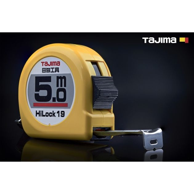 Рулетка TAJIMA HI LOCK L19-50, 5м х 19мм, фото  | SNABZHENIE.com.ua