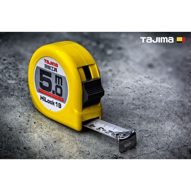 Рулетка TAJIMA HI LOCK L19-50, 5м х 19мм, фото , изображение 2 | SNABZHENIE.com.ua Рулетка TAJIMA HI LOCK L19-50, 5м х 19мм, фото , изображение 2 | SNABZHENIE.com.ua