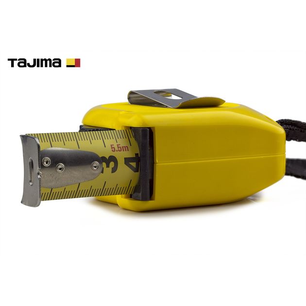 Рулетка строительная TAJIMA HI LOCK L25-55, 5,5м х 25мм, фото , изображение 6 | SNABZHENIE.com.ua Рулетка строительная TAJIMA HI LOCK L25-55, 5,5м х 25мм, фото , изображение 6 | SNABZHENIE.com.ua