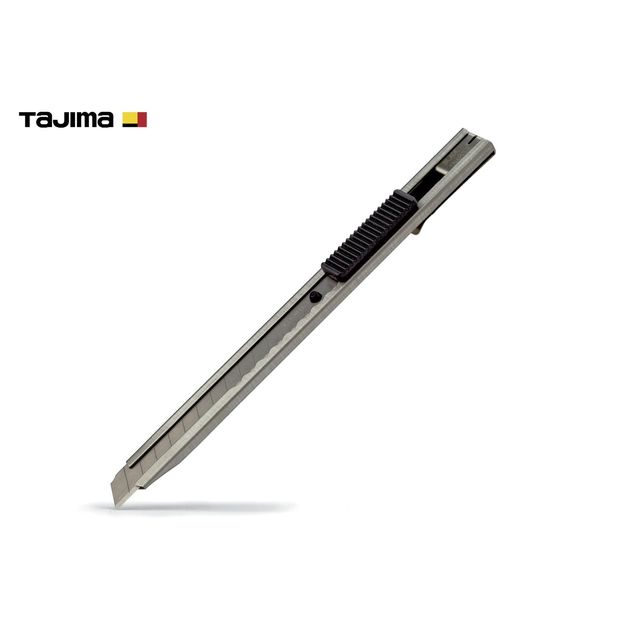 Нож строительный 9 мм TAJIMA LC301B с автоматическим фиксатором, фото , изображение 3 | SNABZHENIE.com.ua Нож строительный 9 мм TAJIMA LC301B с автоматическим фиксатором, фото , изображение 3 | SNABZHENIE.com.ua