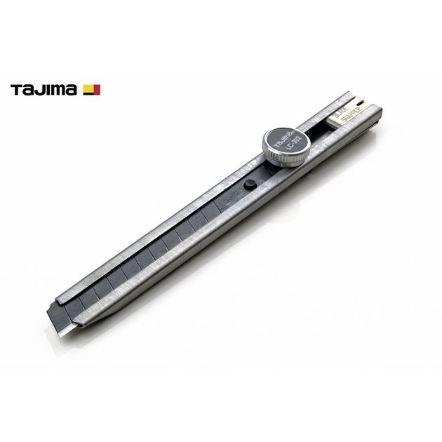 Ніж будівельний 9 мм TAJIMA (Японія) LC302B винтовий фіксатор, фото , зображення 8 | SNABZHENIE.com.ua Ніж будівельний 9 мм TAJIMA (Японія) LC302B винтовий фіксатор, фото , зображення 8 | SNABZHENIE.com.ua