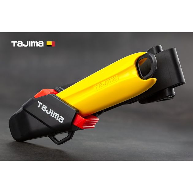 Нож строительный 18 мм TAJIMA с кобурой и автоматическим фиксатором, фото  | SNABZHENIE.com.ua