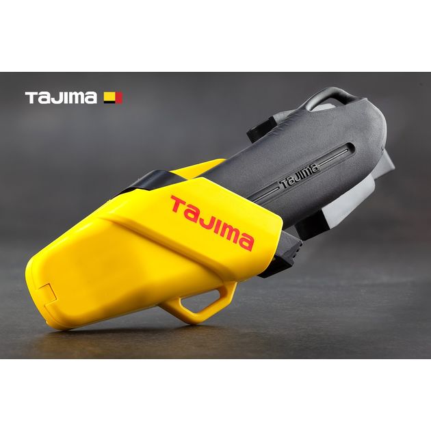 Нож строительный 18 мм TAJIMA с кобурой и автоматическим фиксатором, фото  | SNABZHENIE.com.ua