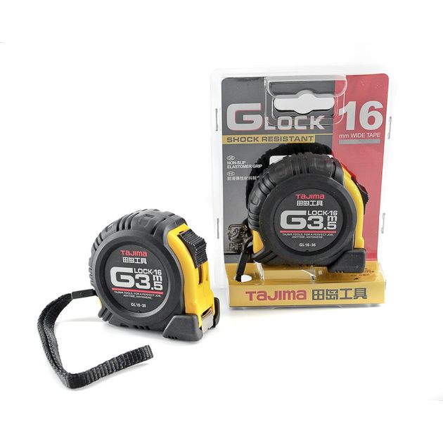 Рулетка TAJIMA G LOCK GL16-35 3,5м х 16мм ударопрочная, фото , изображение 7 | SNABZHENIE.com.ua Рулетка TAJIMA G LOCK GL16-35 3,5м х 16мм ударопрочная, фото , изображение 7 | SNABZHENIE.com.ua