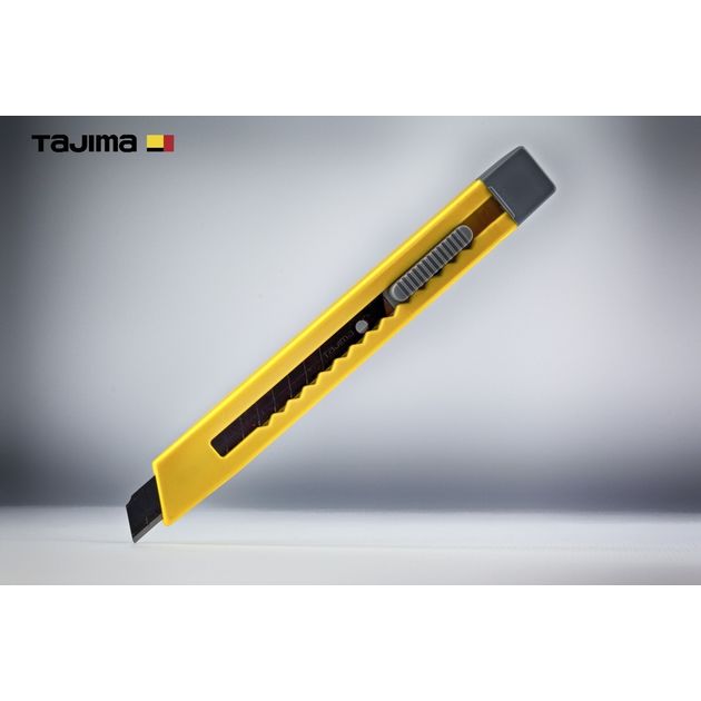 Нож строительный TAJIMA 9 мм LC305Р с автоматическим фиксатором, фото  | SNABZHENIE.com.ua