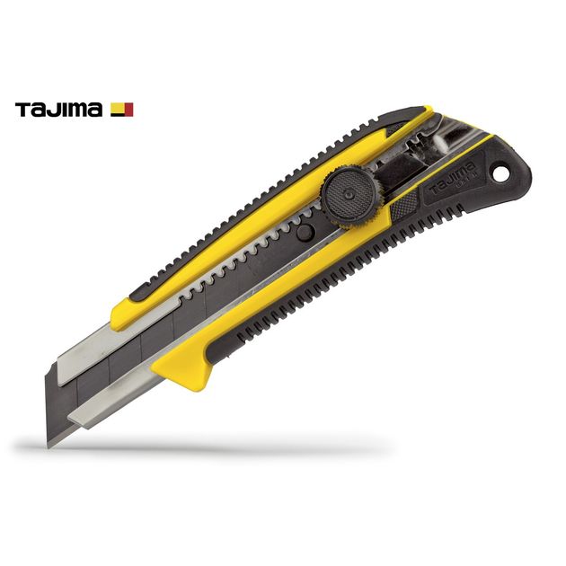 Нож строительный TAJIMA 25 мм с винтовым фиксатором LC661B, фото , изображение 5 | SNABZHENIE.com.ua Нож строительный TAJIMA 25 мм с винтовым фиксатором LC661B, фото , изображение 5 | SNABZHENIE.com.ua