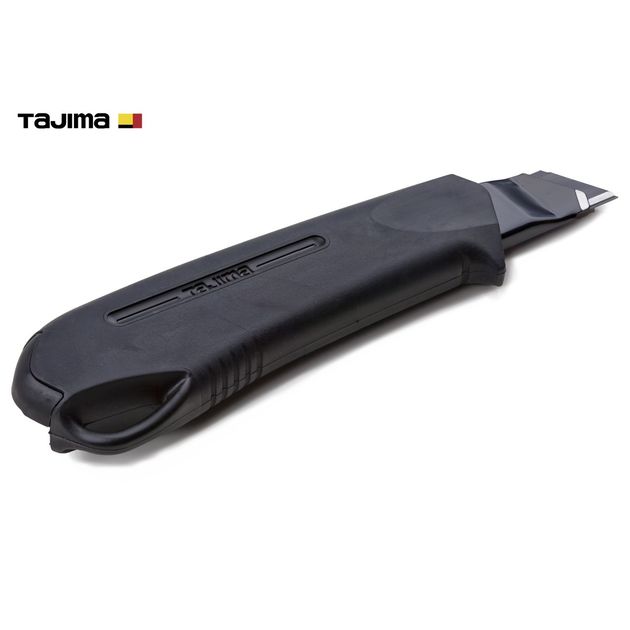 Нож строительный 18 мм TAJIMA с автоматическим фиксатором, фото , изображение 7 | SNABZHENIE.com.ua Нож строительный 18 мм TAJIMA с автоматическим фиксатором, фото , изображение 7 | SNABZHENIE.com.ua