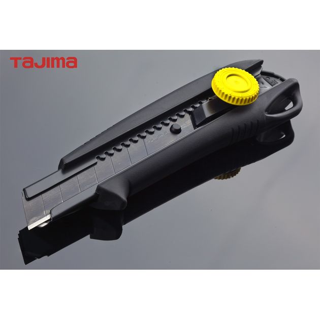 Нож строительный TAJIMA 18 мм с винтовым фиксатором, фото , изображение 3 | SNABZHENIE.com.ua Нож строительный TAJIMA 18 мм с винтовым фиксатором, фото , изображение 3 | SNABZHENIE.com.ua