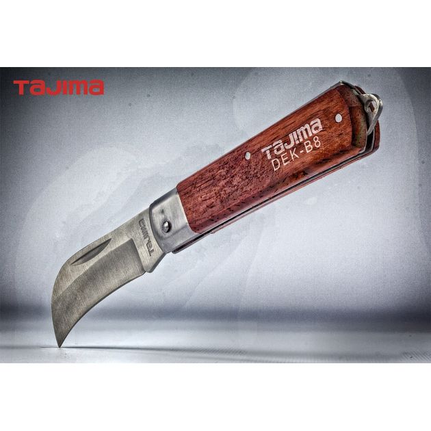 Технічний ніж електрика TAJIMA DEK-B8 зі згнутим лезом, фото  | SNABZHENIE.com.ua
