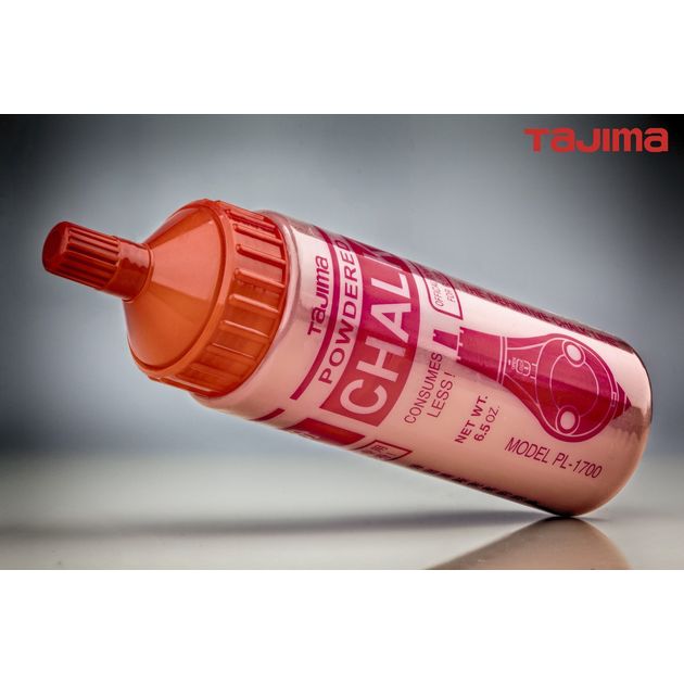 Порошок меловой TAJIMA 220 г (красный) для разметочных шнуров, фото  | SNABZHENIE.com.ua
