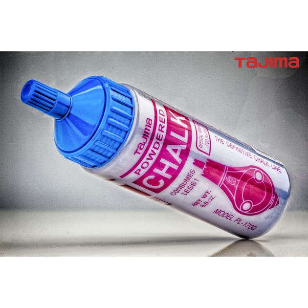 Порошок меловой TAJIMA 220 г PLC-B синий, фото  | SNABZHENIE.com.ua