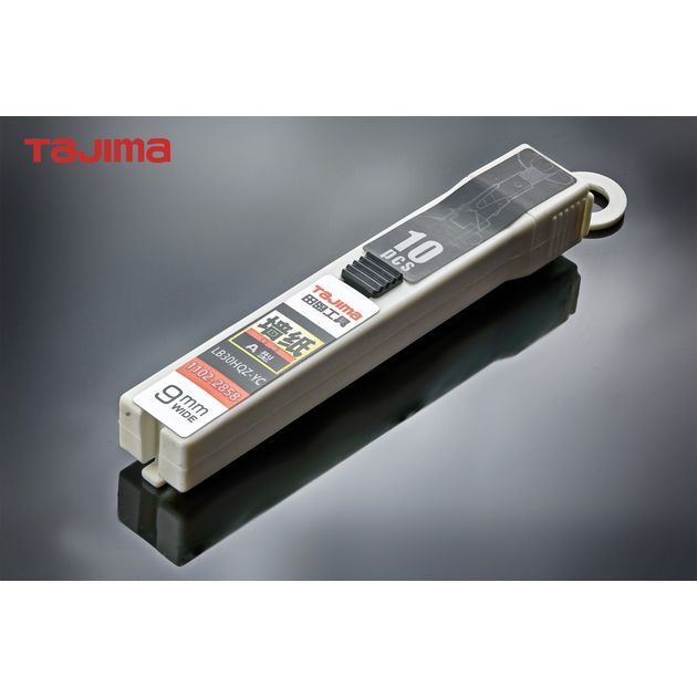 Лезвия 9 мм TAJIMA LB30HQZ-YC ультра острые, 10 шт, фото , изображение 4 | SNABZHENIE.com.ua Лезвия 9 мм TAJIMA LB30HQZ-YC ультра острые, 10 шт, фото , изображение 4 | SNABZHENIE.com.ua