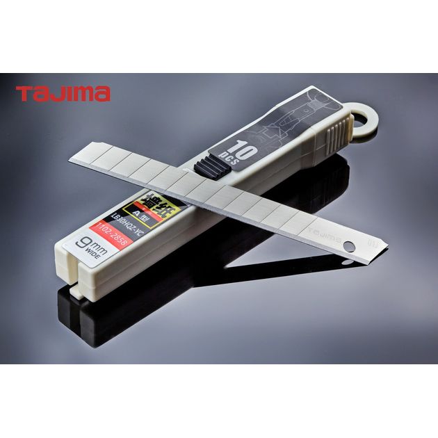Лезвия 9 мм TAJIMA LB30HQZ-YC ультра острые, 10 шт, фото , изображение 2 | SNABZHENIE.com.ua Лезвия 9 мм TAJIMA LB30HQZ-YC ультра острые, 10 шт, фото , изображение 2 | SNABZHENIE.com.ua