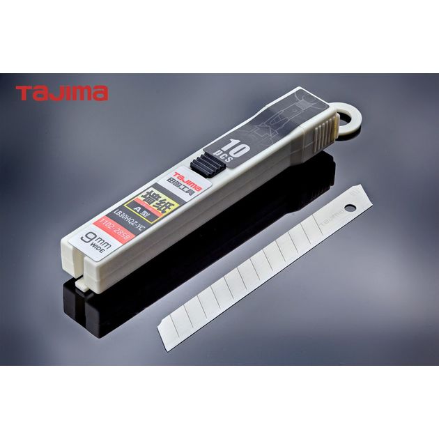 Лезвия 9 мм TAJIMA LB30HQZ-YC ультра острые, 10 шт, фото , изображение 3 | SNABZHENIE.com.ua Лезвия 9 мм TAJIMA LB30HQZ-YC ультра острые, 10 шт, фото , изображение 3 | SNABZHENIE.com.ua