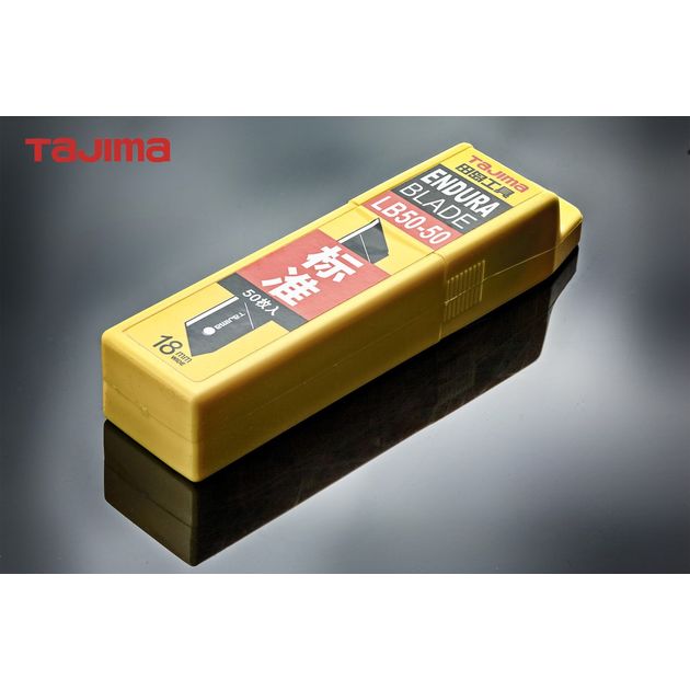 Лезвя для ножа 18 мм TAJIMA (Японія) LB50-50 сегментні 50 шт, фото , зображення 3 | SNABZHENIE.com.ua Лезвя для ножа 18 мм TAJIMA (Японія) LB50-50 сегментні 50 шт, фото , зображення 3 | SNABZHENIE.com.ua