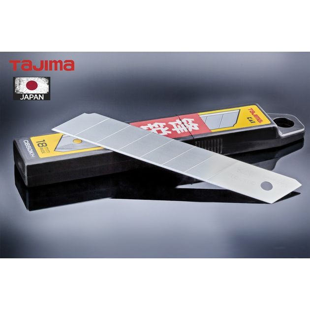 Лезвия для ножа 18 мм TAJIMA CB50KH, 10 шт, ультра острые, фото , изображение 5 | SNABZHENIE.com.ua Лезвия для ножа 18 мм TAJIMA CB50KH, 10 шт, ультра острые, фото , изображение 5 | SNABZHENIE.com.ua