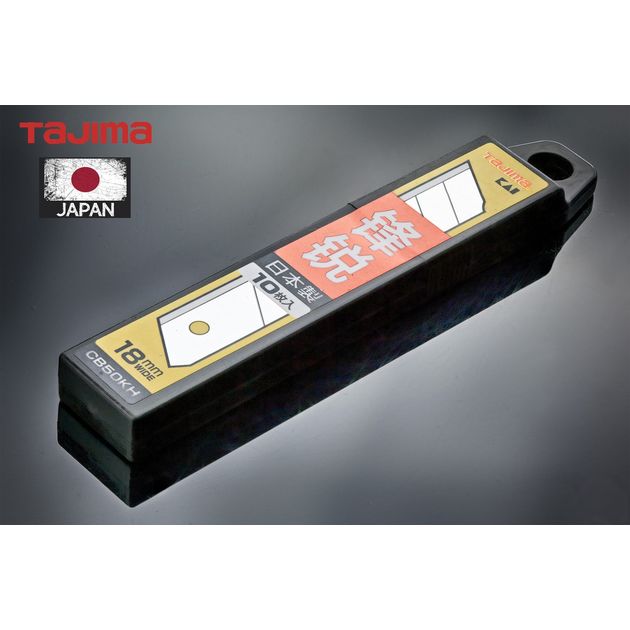 Лезвия для ножа 18 мм TAJIMA CB50KH, 10 шт, ультра острые, фото , изображение 6 | SNABZHENIE.com.ua Лезвия для ножа 18 мм TAJIMA CB50KH, 10 шт, ультра острые, фото , изображение 6 | SNABZHENIE.com.ua