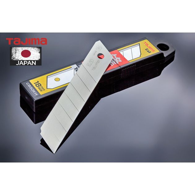 Лезвия для ножа 18 мм TAJIMA CB50KH, 10 шт, ультра острые, фото , изображение 4 | SNABZHENIE.com.ua Лезвия для ножа 18 мм TAJIMA CB50KH, 10 шт, ультра острые, фото , изображение 4 | SNABZHENIE.com.ua