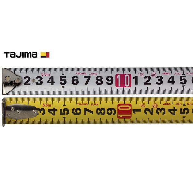 Рулетка строительная TAJIMA G LOCK 5,5м х 25мм, ударопрочная, с держателем, фото , изображение 8 | SNABZHENIE.com.ua