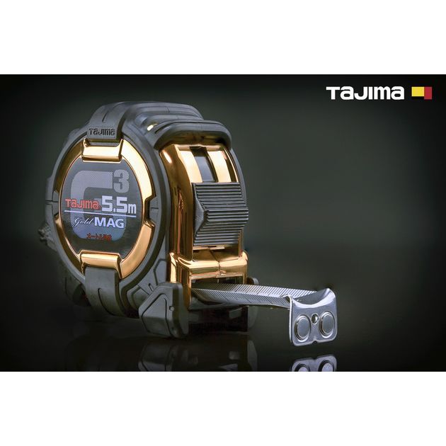 Рулетка TAJIMA G3 LOCK 5,5м х 25мм ударопрочная магнитная, фото  | SNABZHENIE.com.ua