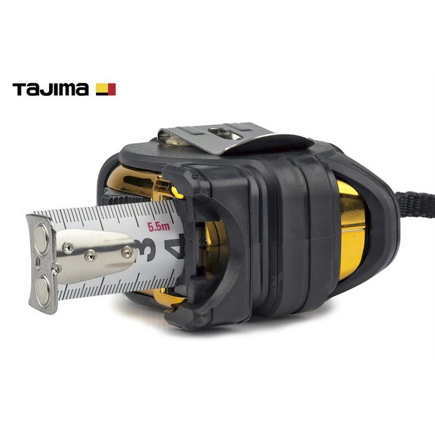 Рулетка TAJIMA G3 LOCK 5,5м х 25мм ударопрочная магнитная, фото , изображение 5 | SNABZHENIE.com.ua Рулетка TAJIMA G3 LOCK 5,5м х 25мм ударопрочная магнитная, фото , изображение 5 | SNABZHENIE.com.ua