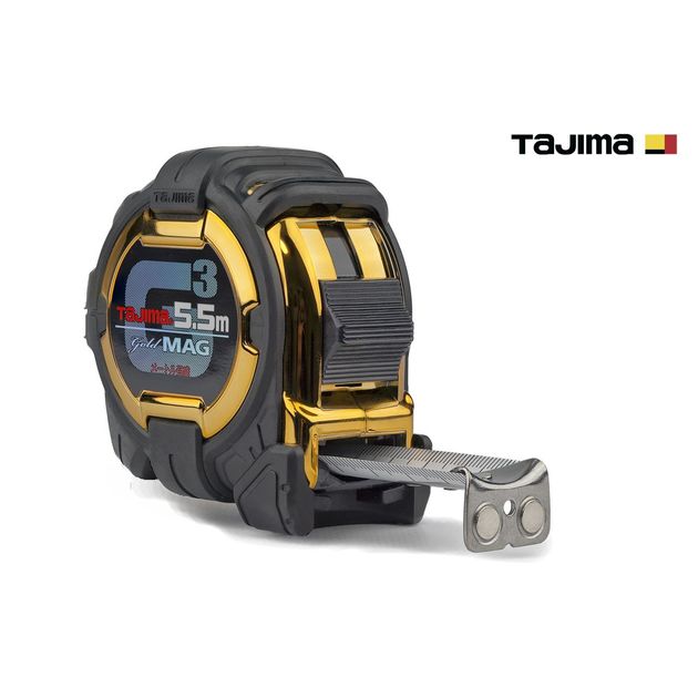 Рулетка TAJIMA G3 LOCK 5,5м х 25мм ударопрочная магнитная, фото , изображение 3 | SNABZHENIE.com.ua Рулетка TAJIMA G3 LOCK 5,5м х 25мм ударопрочная магнитная, фото , изображение 3 | SNABZHENIE.com.ua