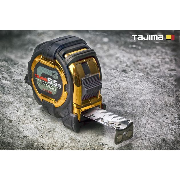 Рулетка TAJIMA G3 LOCK 5,5м х 25мм ударопрочная магнитная, фото , изображение 2 | SNABZHENIE.com.ua Рулетка TAJIMA G3 LOCK 5,5м х 25мм ударопрочная магнитная, фото , изображение 2 | SNABZHENIE.com.ua