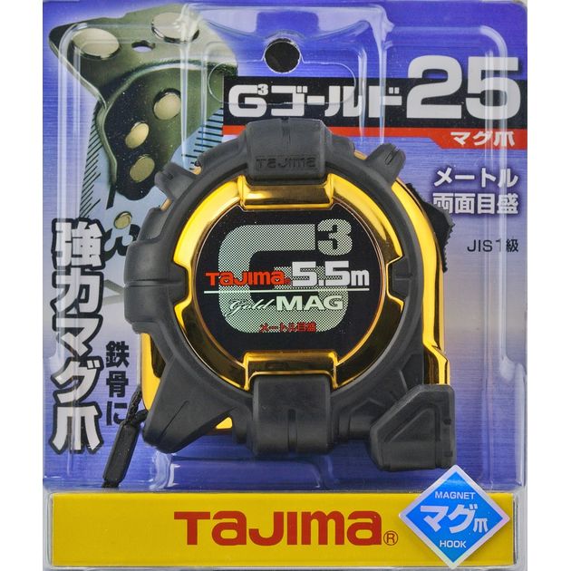 Рулетка TAJIMA G3 LOCK 5,5м х 25мм ударопрочная магнитная, фото , изображение 7 | SNABZHENIE.com.ua Рулетка TAJIMA G3 LOCK 5,5м х 25мм ударопрочная магнитная, фото , изображение 7 | SNABZHENIE.com.ua