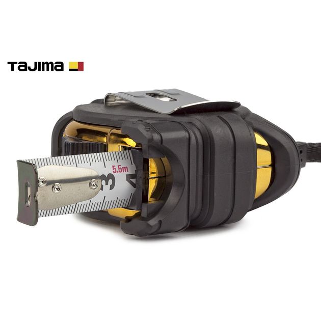 Рулетка будівельна 5,5м х 19мм TAJIMA (Японія) G3 LOCK ударопрочна, фото , зображення 5 | SNABZHENIE.com.ua Рулетка будівельна 5,5м х 19мм TAJIMA (Японія) G3 LOCK ударопрочна, фото , зображення 5 | SNABZHENIE.com.ua