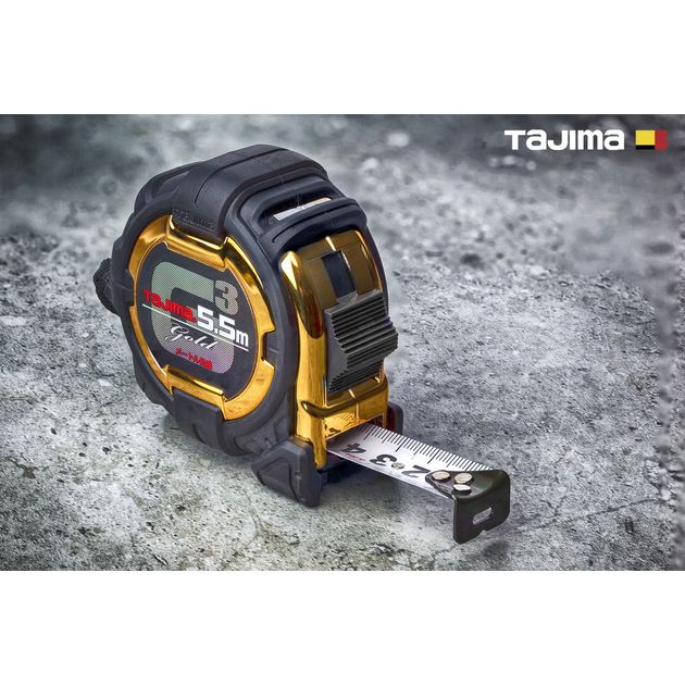 Рулетка будівельна 5,5м х 19мм TAJIMA (Японія) G3 LOCK ударопрочна, фото , зображення 3 | SNABZHENIE.com.ua Рулетка будівельна 5,5м х 19мм TAJIMA (Японія) G3 LOCK ударопрочна, фото , зображення 3 | SNABZHENIE.com.ua