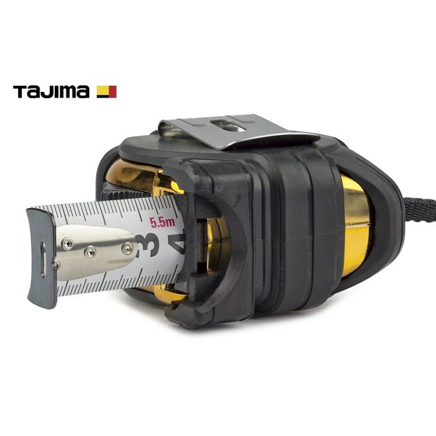 Рулетка TAJIMA G3 LOCK 5,5м х 25мм ударопрочная, фото , изображение 6 | SNABZHENIE.com.ua Рулетка TAJIMA G3 LOCK 5,5м х 25мм ударопрочная, фото , изображение 6 | SNABZHENIE.com.ua