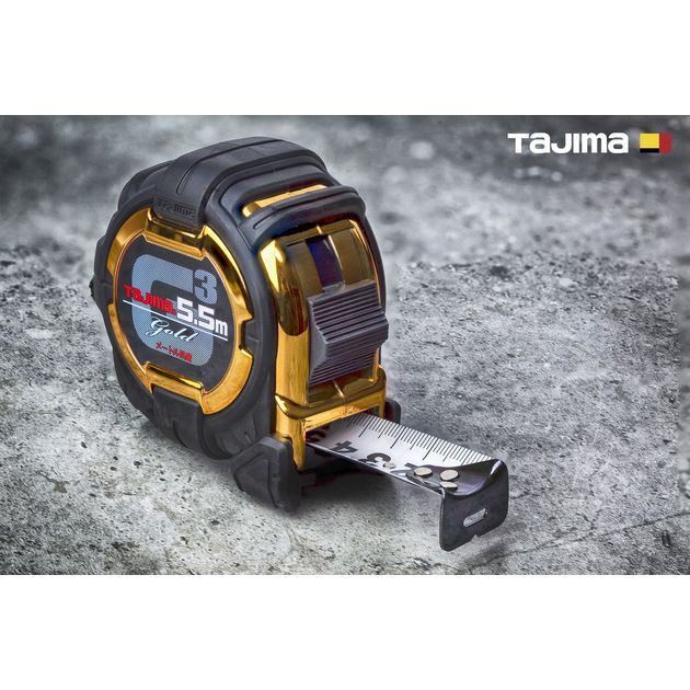 Рулетка TAJIMA G3 LOCK 5,5м х 25мм ударопрочная, фото , изображение 2 | SNABZHENIE.com.ua Рулетка TAJIMA G3 LOCK 5,5м х 25мм ударопрочная, фото , изображение 2 | SNABZHENIE.com.ua