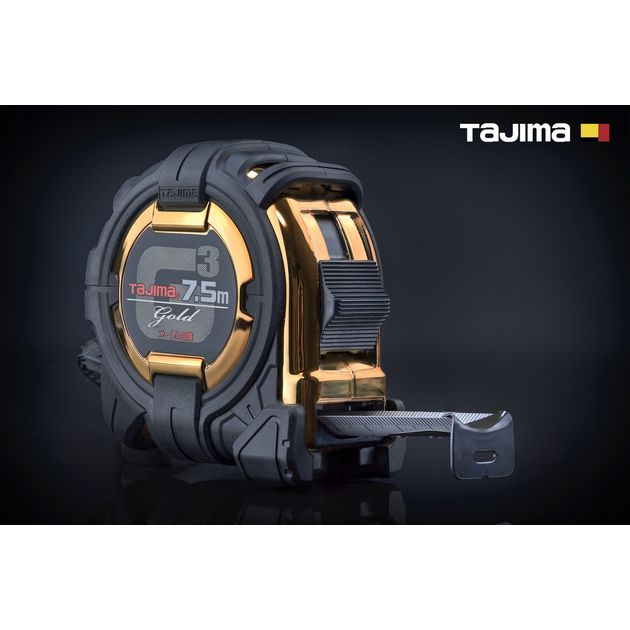 Рулетка строительная TAJIMA 7,5м х 25мм G3 LOCK ударопрочная, фото  | SNABZHENIE.com.ua