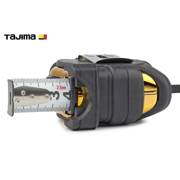 Рулетка строительная TAJIMA 7,5м х 25мм G3 LOCK ударопрочная, фото , изображение 6 | SNABZHENIE.com.ua Рулетка строительная TAJIMA 7,5м х 25мм G3 LOCK ударопрочная, фото , изображение 6 | SNABZHENIE.com.ua